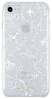 Capa de Silicona Kate Spade para iPhone 7/8 Bla...